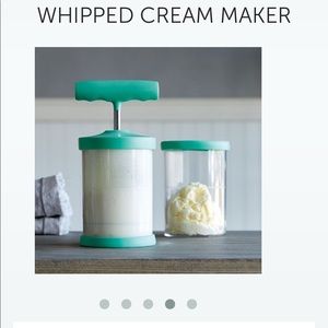 Brand new whipped cream maker